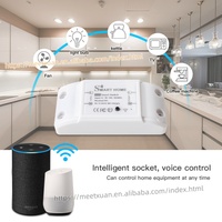 Módulo de Interruptor Inteligente Wifi TUYA Basic Smart Life/220V 10A, Temporizador Inalámbrico DIY, Control Remoto de Automatización del Hogar Inteligente para Alexa
