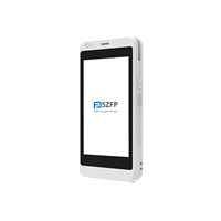 Nouveau système de point de vente mobile Android 10 SZFP FP9810, terminal intelligent tout-en-un, lecteur de cartes, processeur quadricœur ARM A53 64 bits, 1 Go/8 Go double