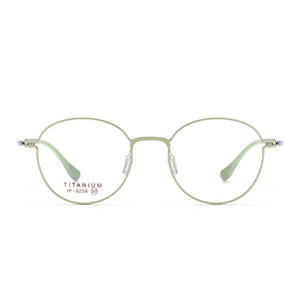 Montura de Gafas Ovaladas de Titanio 6259, Montura Completa Antideslizante, Cómodas, Unisex - Product Image 1