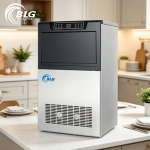 Máquina de Hielo Comercial BLG de Bajo Consumo, Tipo Cubo Pequeño, 220V, con Gran Capacidad de Almacenamiento, Produce Hielo Cristalino de Formación Lenta - Product Image 3