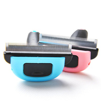 Outils professionnels de toilettage pour animaux de compagnie chien épilation peigne cheveux noeud brosse chien chat peignes de nettoyage peigne fané pour animaux de compagnie