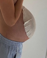 Masque pour le ventre de grossesse à base de plantes naturelles, masque pour le ventre, hydratant pour la peau, élimine les vergetures, patch pour le soin de la peau, masque pour le ventre