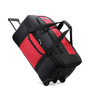 Sac à roulettes extensible résistant à l'eau extra-large haute capacité Bagages de voyage de <span class=keywords><strong>style</strong></span> sportif avec roues se déplacent facilement - Product Image 3
