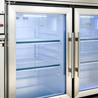 Cuisine extérieure modulaire industrielle Hongsi, armoires en acier inoxydable, barbecue intégré, réfrigération, écologique, ignifuge