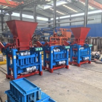 Petits projets rentables 4-35D Machine à blocs de pavage Bloc de ciment Moule à béton pour les petites entreprises Machines de fabrication de briques