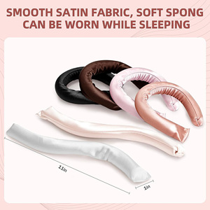 Set <span class=keywords><strong>de</strong></span> Rizadores sin Calor <span class=keywords><strong>de</strong></span> 25cm, 6 Colores, 6 Piezas, Herramienta <span class=keywords><strong>de</strong></span> Peinado para Mujeres, Estilo Updo, Venta Caliente - Product Image 2