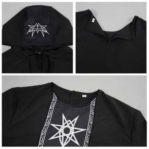 Disfraz de Pastor Espeluznante para Hombre, Disfraz de Sacerdote Católico, Monje, Mago, Bruja, para Fiesta de Carnaval de Halloween, MDEC-003 - Product Image 2