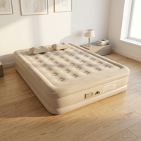 Matelas pneumatique pliable Chine Queen pour camping, auto-gonflant, imperméable, pour tente