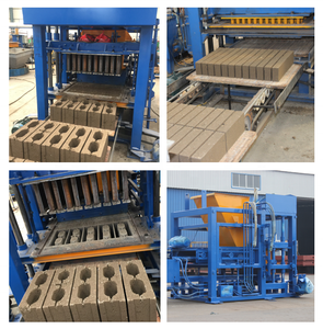 Простое управление экономит трудозатраты. Полностью автоматическая машина для производства блоков QT4-15S. Оборудование для изготовления бетонных блоков. - Product Image 6