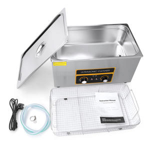Appareil de cavitation sonique numérique Skymen ZX-080 22L pour laboratoire et clinique, 40 kHz, 480 W, minuterie, chauffage réglable pour outils dentaires et appareils de contention - Product Image 6