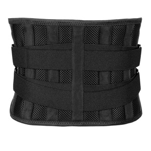 2024 OEM Gym Men Women Safety 3D Knitted Waist <strong>Brace</strong> Lower <strong>Spinal</strong> <strong>Decompression</strong> Lumbar Support Back Belt - Product Image 3