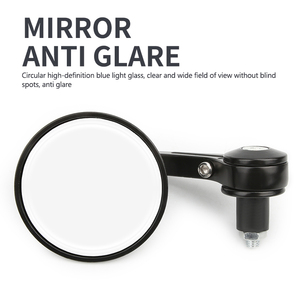 Vente en gros Refit Retro Accessoire Petit Rond Rétroviseur E-bike Scooter Pièces Universelles <span class=keywords><strong>de</strong></span> Rétroviseurs <span class=keywords><strong>de</strong></span> <span class=keywords><strong>Guidon</strong></span> <span class=keywords><strong>de</strong></span> Moto - Product Image 5