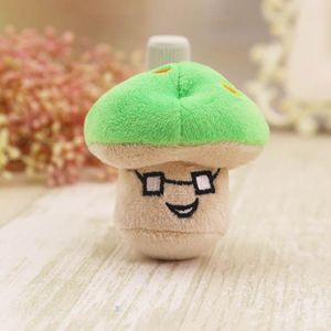Mushroom <b>Plush</b> Pet Toy Pink Green Sound Making Indoor Dog <b>Cat</b> Squeak Toy - Product Image 4