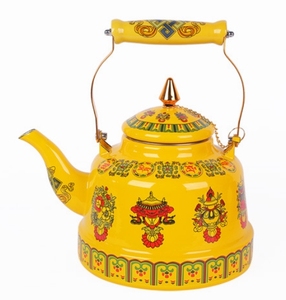 Tetera de Esmalte para Café y Té con Asa, Ecológica, Clásica, Yi Meijia, 1.7L, Regalo de Boda para Hoteles y Fiestas, Tetera China Antigua - Product Image 1