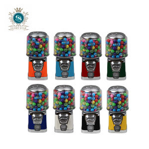 Kẹo Bán Hàng Tự Động Máy Nóng Lạnh Trên Đứng Thương Mại 3-CONTAINER Gumball Ngân Hàng Hàng Đầu Khóa Với Các Phím - Product Image 4