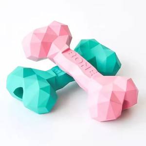 Juguete Masticable de Goma Resistente para Perros, Juguete de Entrenamiento con Forma de Hueso Indestructible para Jugar y Masticar, Empaquetado en Bolsa - Product Image 5