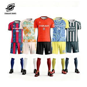 Custom Men's Jersey <strong>Football</strong> Retro <strong>Shirts</strong> Uniform Kit Set Tracksuit Digital Print Automated Cutting Short Sleeve Stretch - Product Image 1