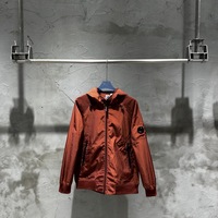 Veste coupe-vent à capuche CP Cross-Border Hiver 2025 Nouveau Style avec couche intérieure en maille pour extérieur, lentilles CP pour lunettes, col montant, Hommes Femmes