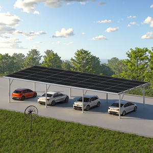 Système de carport <span class=keywords><strong>solaire</strong></span> imperméable, montage au sol, auvent de stationnement, carport <span class=keywords><strong>solaire</strong></span> avec panneaux solaires - Product Image 4