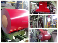 Metallbaustoff Dachblech Vorlackierte Farbige Dachziegel Preis Verzinktes Wellblech Maßanfertigung Beschichtet Z30-Z40
