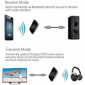 For 5.0 Adapter Receiver Transmitter <b>AUX</b> RCA Audio Converter Wireless Stereo Made in Italy - Product Image 5