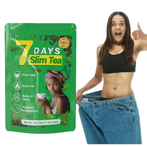 Tè Dimagrante alle Erbe 7 Giorni, Efficace e Veloce, Prodotto Organico per Pancia Piatta, Brucia Grassi, Integratori per Perdita di Peso, Tè Detox - Product Image 1