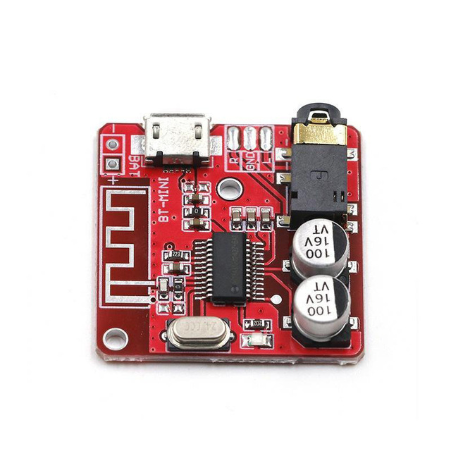 Blue-tooth audio receiving board Blue-tooth 5.0 MP3 lossless decoding board Wireless stereo music amplifier board module