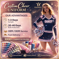 Nouveaux uniformes de cheerleading 2026 au design tendance, qualité supérieure, prix d'usine