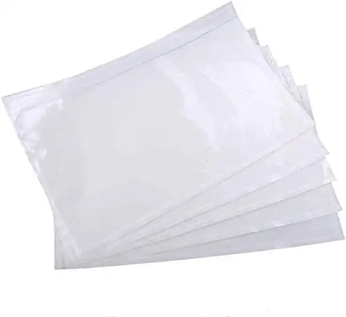 Wholesale Custom Envelope Documents Clear Packing List Enclosed Pouch Invoice Envelopes