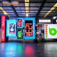 Letrero Luminoso LED Acrílico 3D Personalizado para Exteriores, Letrero Comercial para Tiendas, Letrero Tipo Pilar para Restaurantes