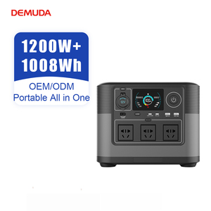 1200W <span class=keywords><strong>UPS</strong></span> Power Bank Generador Estación de energía portátil de emergencia Estaciones Eu Uk 110V Lifepo4 Batería de litio recargable al aire libre - Product Image 1