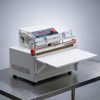 Máquina de Envasado al Vacío Automática de Sobremesa, Comercial, Eléctrica, 600 mm, con Bomba Externa y Acabado en Pintura Horneada, para Bolsas de Película/Aluminio para Carne y Pescado
