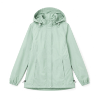 Veste de pluie pour femme Boying, imperméable, légère, pliable, respirante, avec capuche, pour l'extérieur, OEM ODM en gros