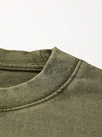 T-shirt Oversize Hassou Car Line, Teinture Rétro Effet Vieilli, Artisanat Lavé et Usé, Impression DTG, Logo, Vente en Gros