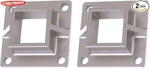 Outils de quincaillerie, nouveau support de planche pour poteau de clôture carré de 2,5 pouces et garde-corps de terrasse, aluminium robuste, noir ou autres outils - Product Image 3