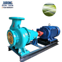 Pompe centrifuge monophasée haute pression à turbine en fonte ductile pour l'irrigation et l'alimentation industrielle