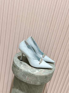 Zapatos de Tacón Alto Jimmy Elegantes con Pedrería, Tacones de Punta para Fiesta y Oficina - Product Image 2