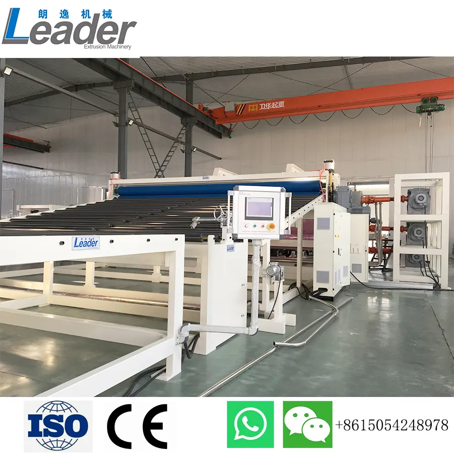 Leader Fabricage Machine Pe Extruder Maken Machine Productielijn