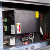 Máquina de Grabado Láser de CO2 de Alta Precisión de 50W, Nueva, 400*400mm, LAS/AI, para Cuero, Madera, Acrílico, Piedra, Plástico, Vidrio
