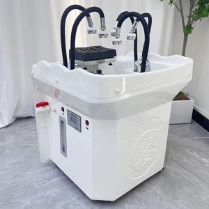 2025 Mobile Chauffage Tête D'eau Thérapie Thai Spa Portable Shampooing Bassin Thai <span class=keywords><strong>6D</strong></span> Tête Thérapie Portable Cheveux Spa Shampooing Bassin - Product Image 1