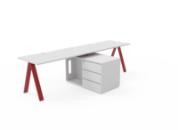 2025 Meilleur bureau de direction autoportant moderne pour les gestionnaires de bureau Mobilier en acier durable pour les professionnels