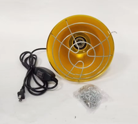 Chauffe-élevage écologique pour bétail - Lampe chauffante en alliage d'aluminium à faible consommation d'énergie pour l'élevage de volailles