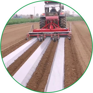 Film de paillage en polyéthylène pour jardin, couverture de <span class=keywords><strong>sol</strong></span> en plastique pour la plantation agricole, film de paillage en plastique - Product Image 6
