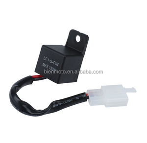 Relé Intermitente <span class=keywords><strong>LED</strong></span> Electrónico de 2 Pines para Motocicleta Motorbike12A para Honda Kawasaki <span class=keywords><strong>Yamaha</strong></span>, Bombilla de Luz de Señal de Giro, Hiperflash - Product Image 5