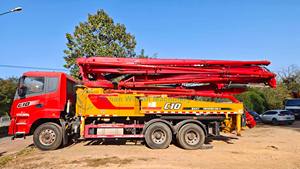 รถปั๊มคอนกรีตดีเซล Sany มือสอง ปี 2021 ขายดี รุ่น SYM5290THBES 430C-10 ขนาด 42.5 เมตร แบบ 5 ท่อน ครบชุด - Product Image 3