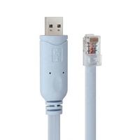 Cable de Consola USB Serial RS232 a RJ45 Personalizado de 1M/2M/3M/5M con Chip FTDI y Conductores de Cobre Puro para Computadora e Impresora