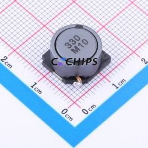 Inductor de Potencia CDDR127NP-330MC SMD, 12.5x12.5mm (Inductancia: 33uH) (Precisión: 20% Resistencia de CC (DCR): 39.5mOhm) - Product Image 1