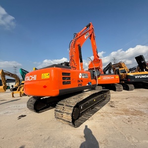 Excavatrice sur chenilles longues Hitachi ZX210 d'occasion, fabriquée au Japon, 21 tonnes, avec certifications CE et EPA, en stock, prête pour la livraison mondiale - Product Image 6