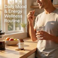 Capsules de safran et d'ashwagandha en marque privée OEM, 88,5 mg, complément alimentaire végétalien à base de plantes, soutien pour l'humeur, le stress et l'énergie, extrait de safran en capsule
