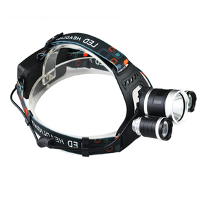 Phare LED étanche 18650 rechargeable 20W 2000LM 2 R5 1 T6 pour camping, pêche et escalade - Product Image 2